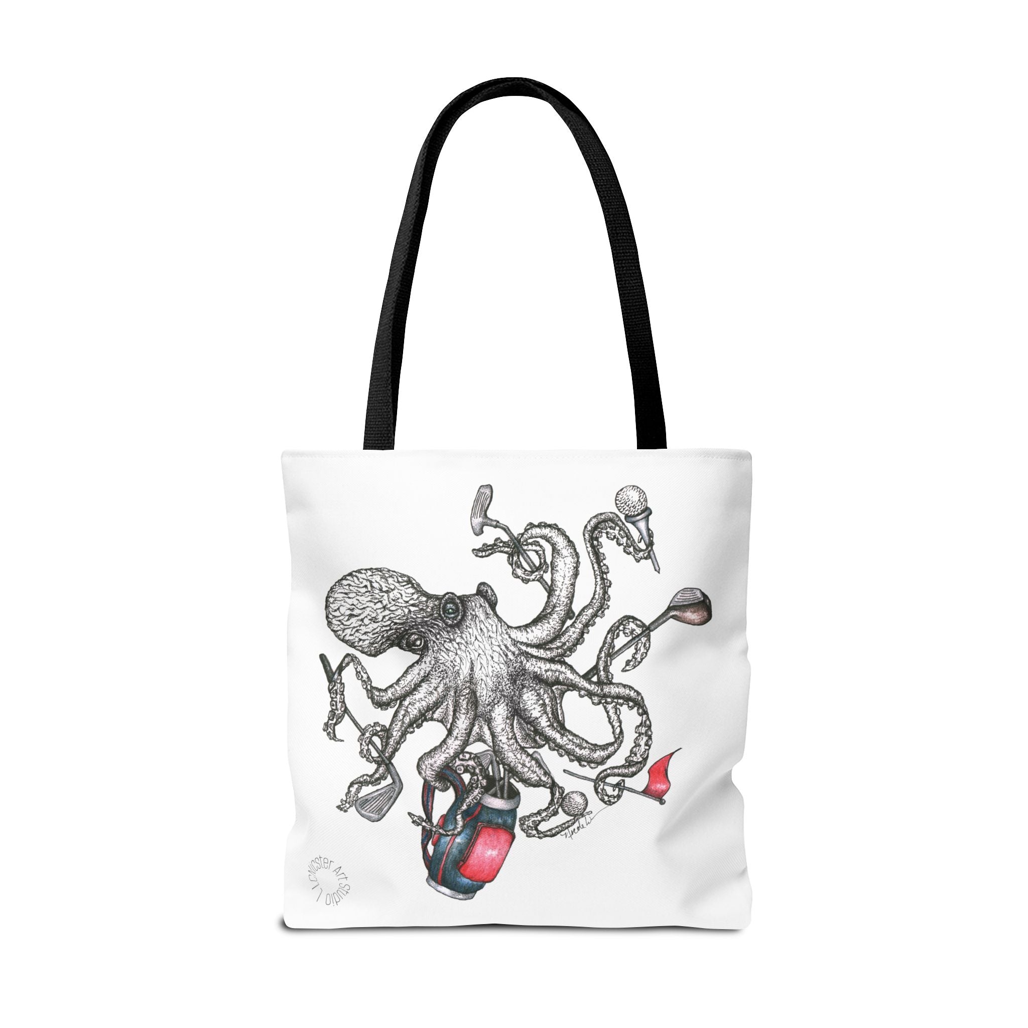 'Golftapus' Tote Bag