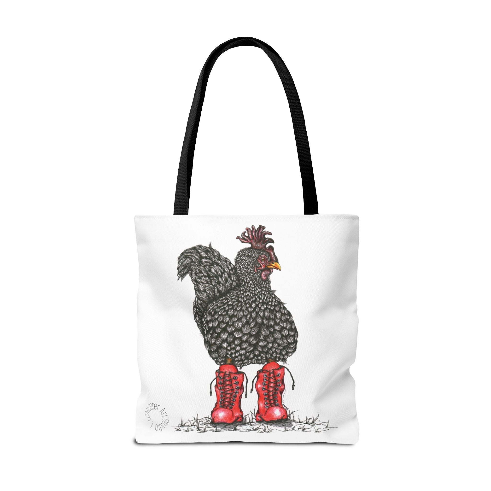 'Chick In Boots' Tote Bag